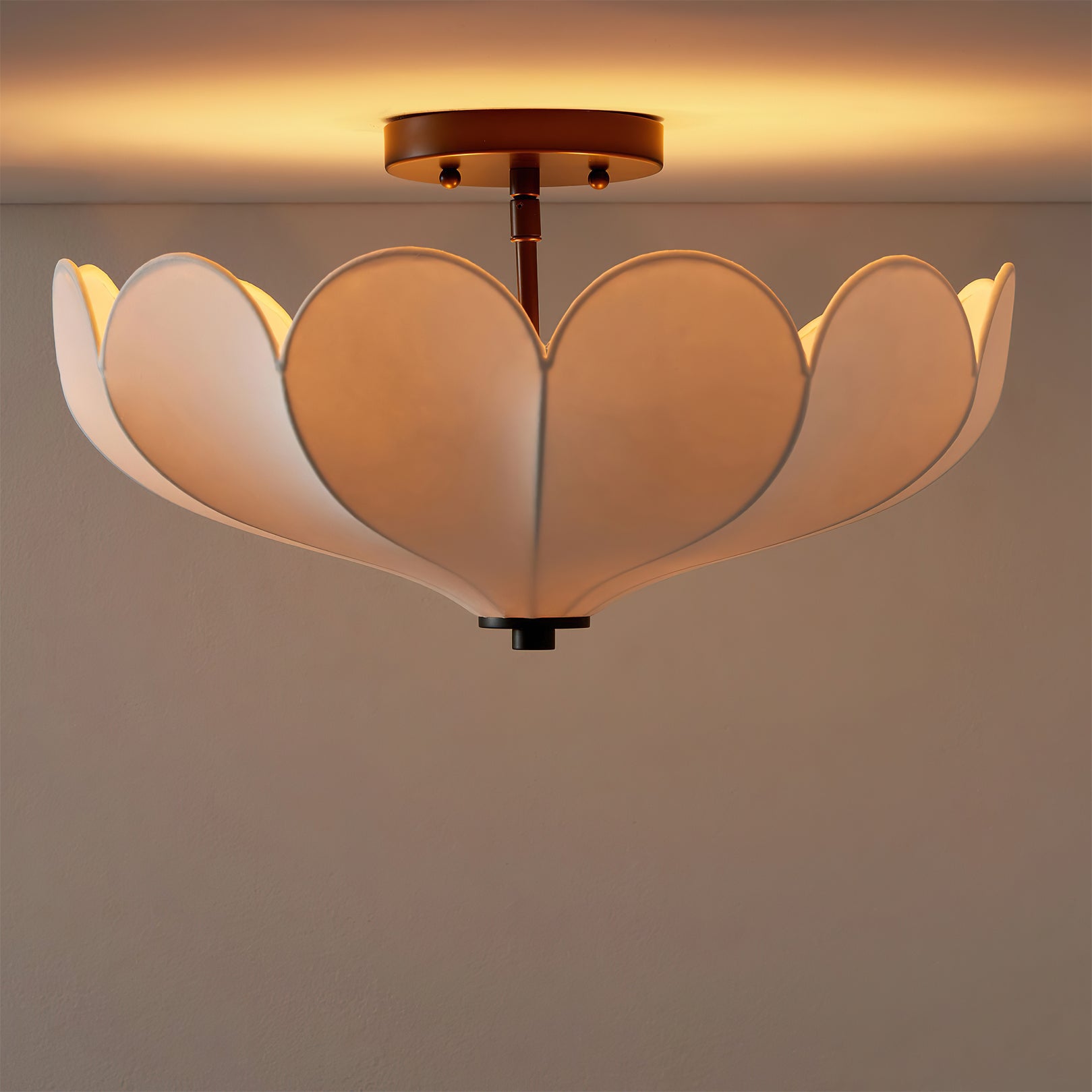 RAVENWOOD BRASS FILIGREE CEILING LANTERN