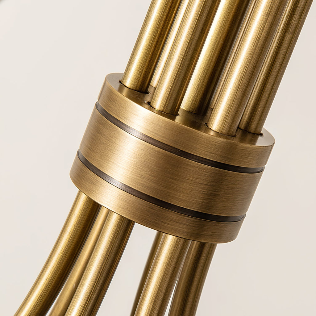 WINTHROP GILDED ORB CEILING LIGHT