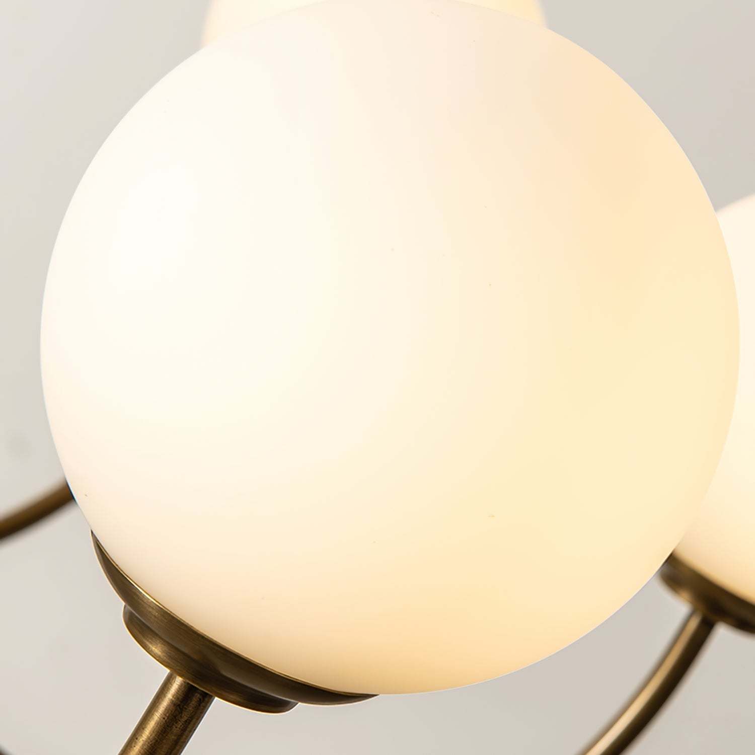 WINTHROP GILDED ORB CEILING LIGHT