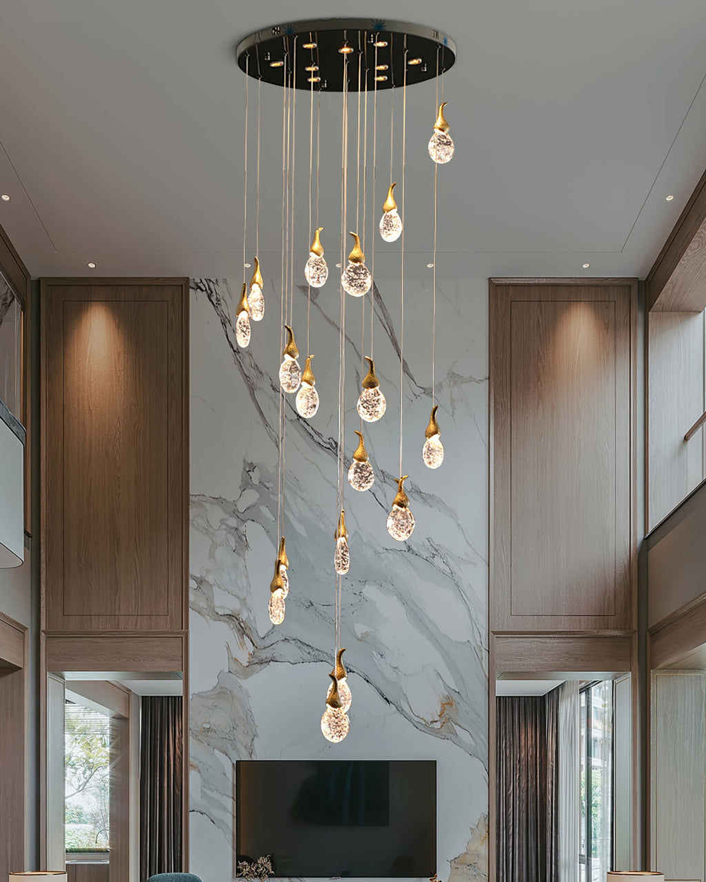 RIVERTON ORBULAR LIGHTING INSTALLATION