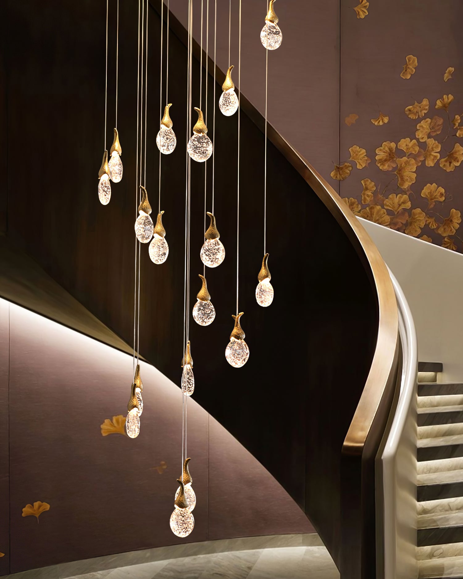 RIVERTON ORBULAR LIGHTING INSTALLATION