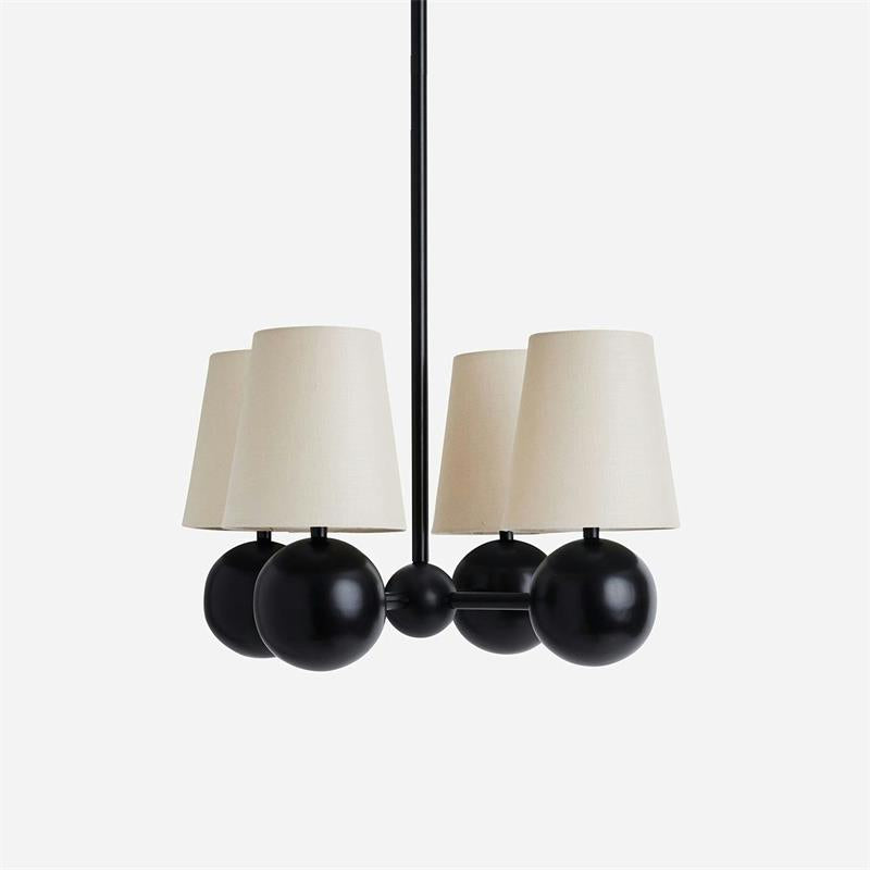 WINTHROPE CRYSTAL SPHERE CHANDELIER