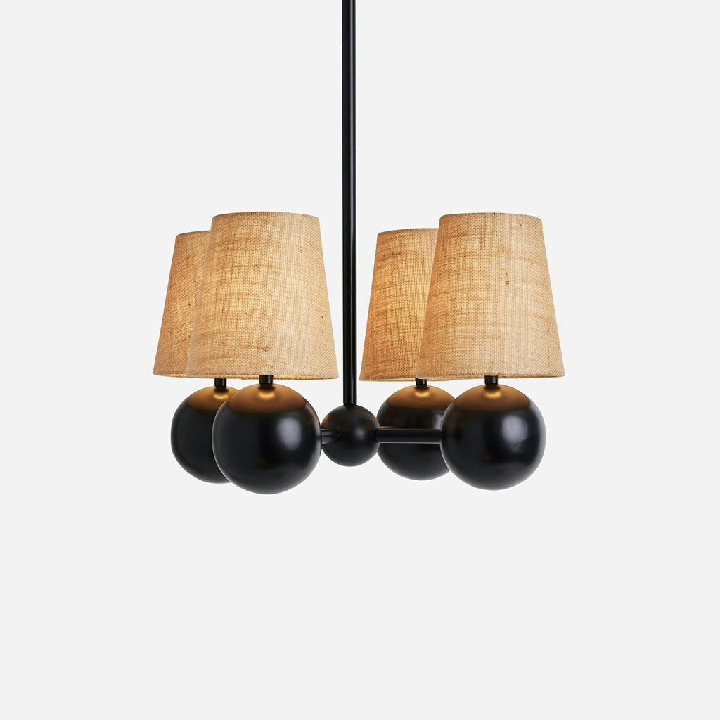 WINTHROPE CRYSTAL SPHERE CHANDELIER