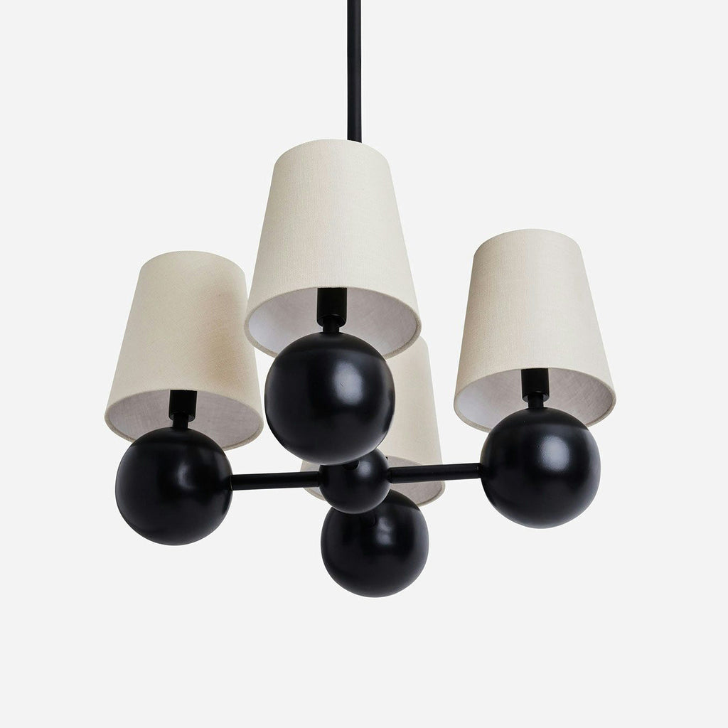 WINTHROPE CRYSTAL SPHERE CHANDELIER