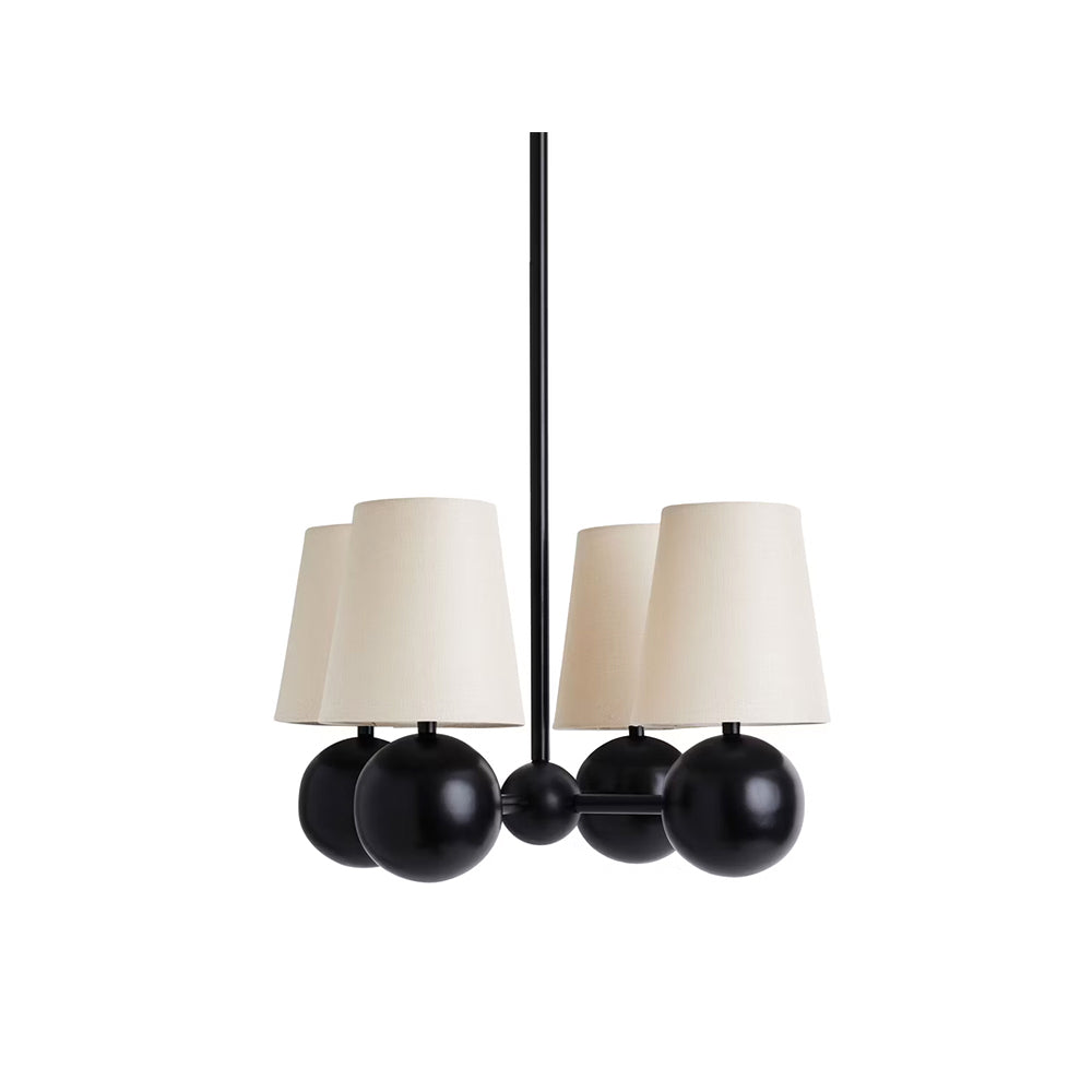 WINTHROPE CRYSTAL SPHERE CHANDELIER