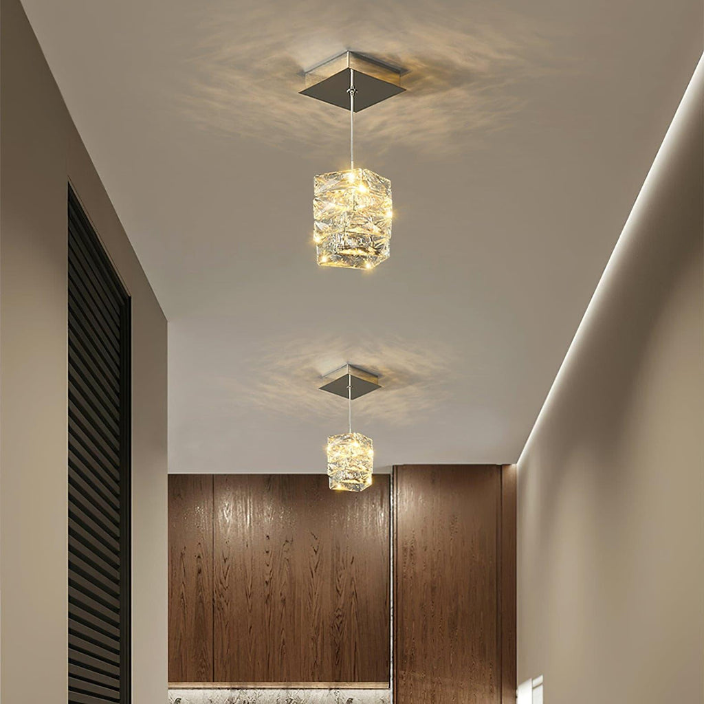 WINTHROP CRYSTAL DROPLET HANGING LIGHT