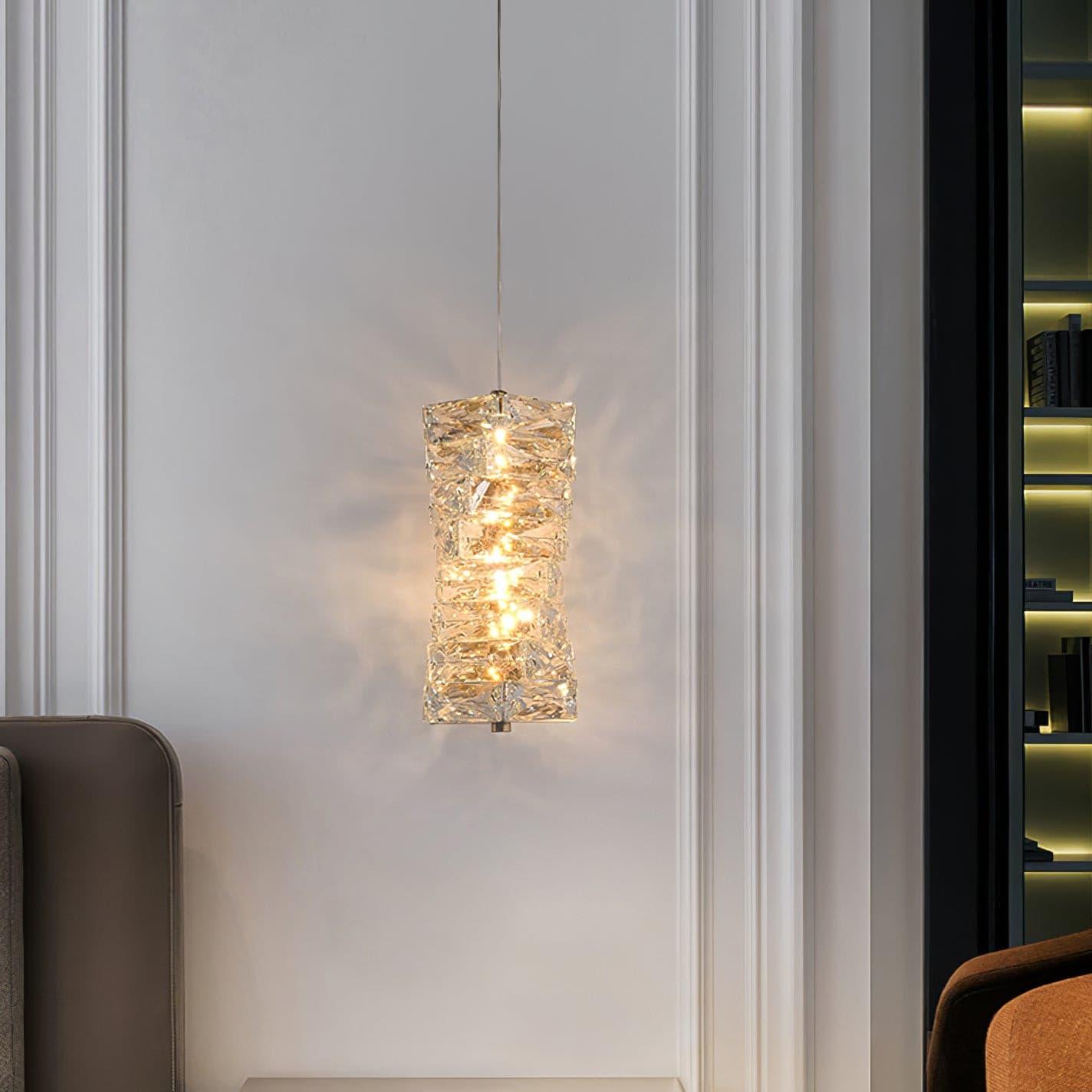 WINTHROP CRYSTAL DROPLET HANGING LIGHT