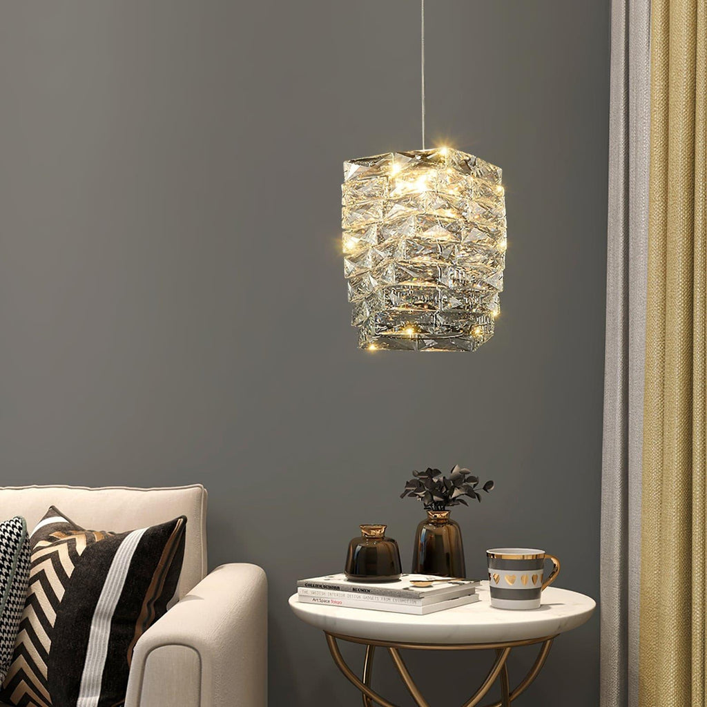 WINTHROP CRYSTAL DROPLET HANGING LIGHT
