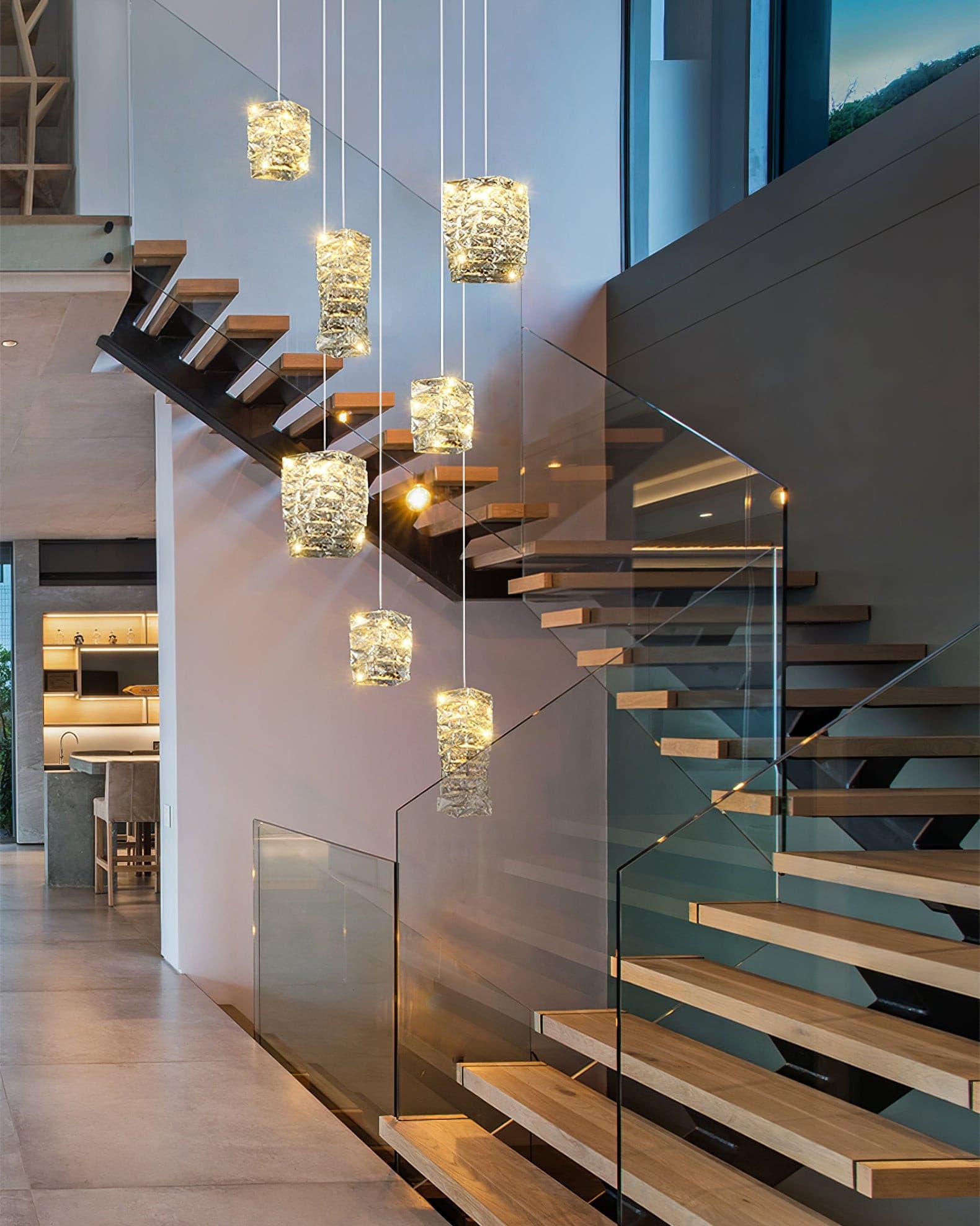 WINTHROP CRYSTAL DROPLET HANGING LIGHT