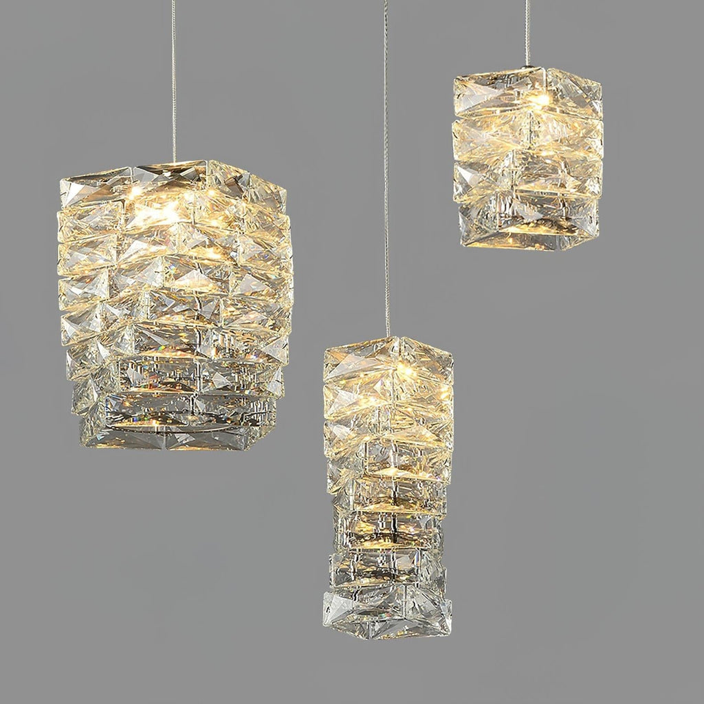 WINTHROP CRYSTAL DROPLET HANGING LIGHT