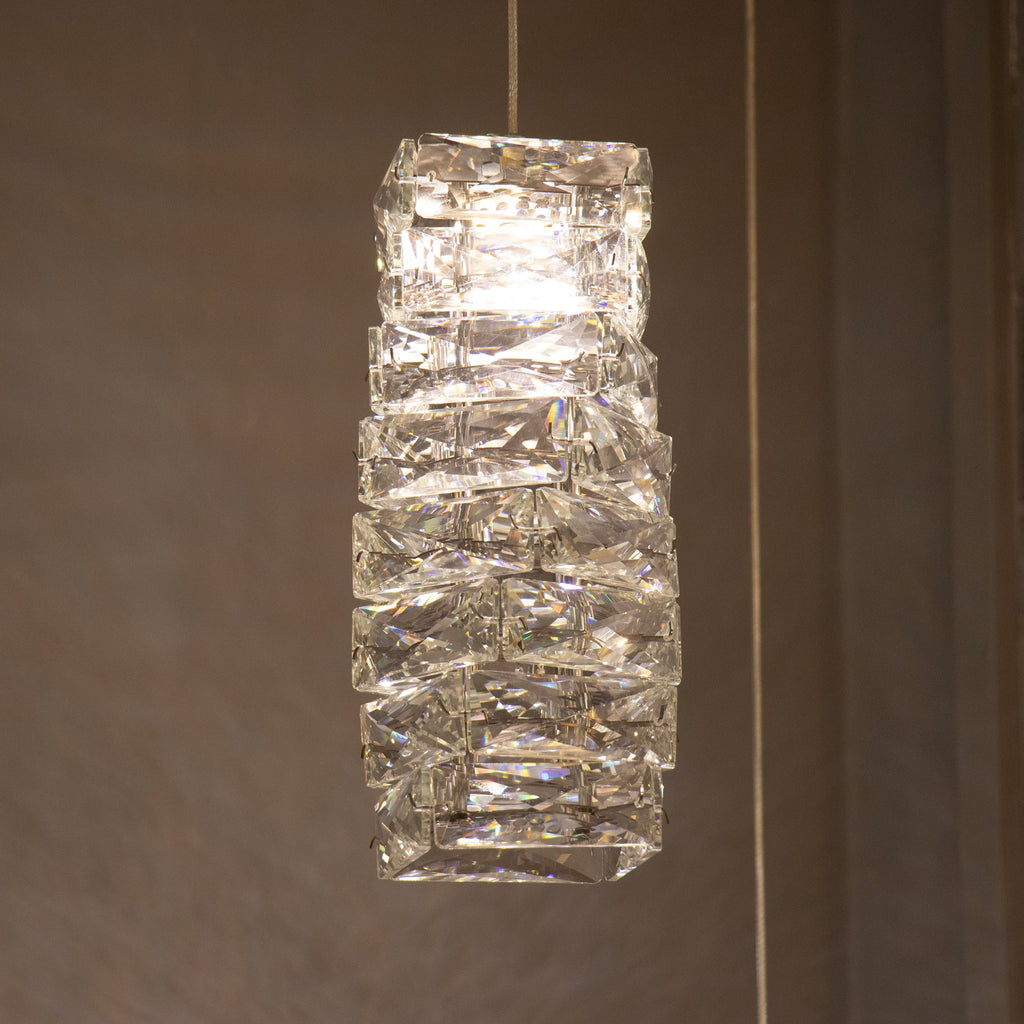 WINTHROP CRYSTAL DROPLET HANGING LIGHT