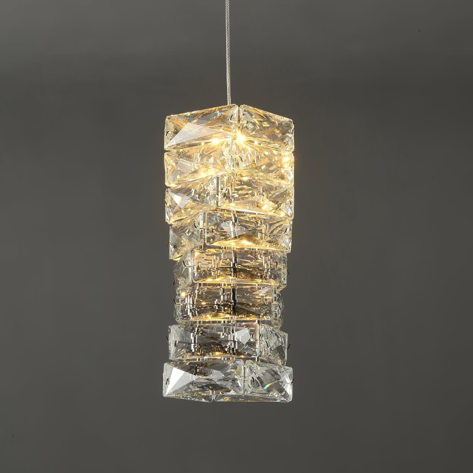 WINTHROP CRYSTAL DROPLET HANGING LIGHT