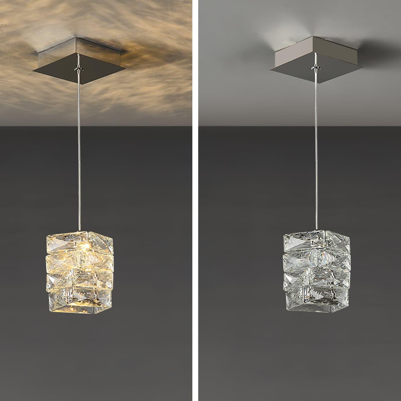 WINTHROP CRYSTAL DROPLET HANGING LIGHT