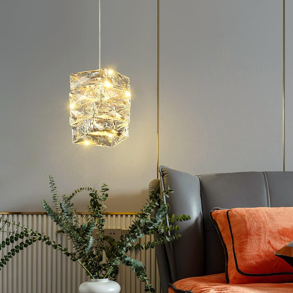 WINTHROP CRYSTAL DROPLET HANGING LIGHT