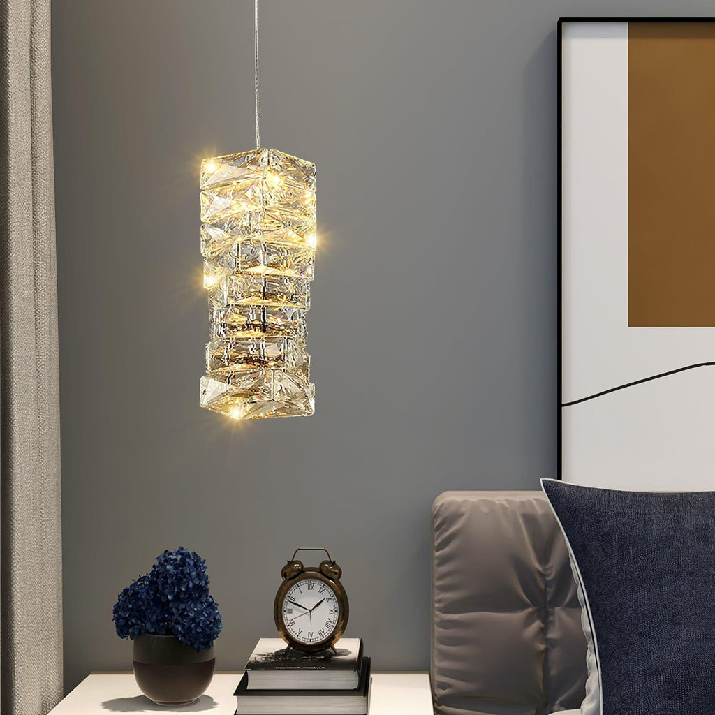 WINTHROP CRYSTAL DROPLET HANGING LIGHT