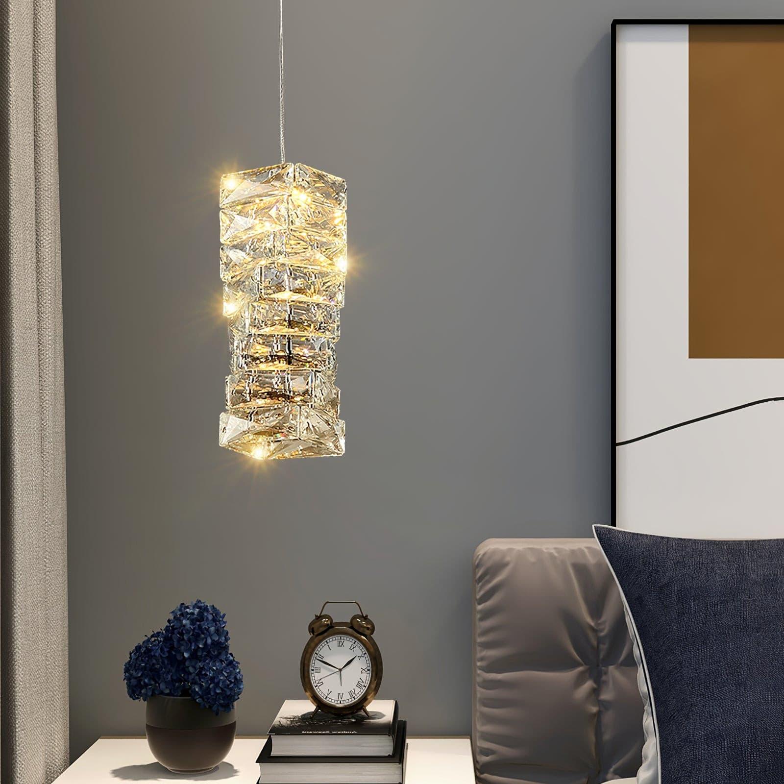 WINTHROP CRYSTAL DROPLET HANGING LIGHT