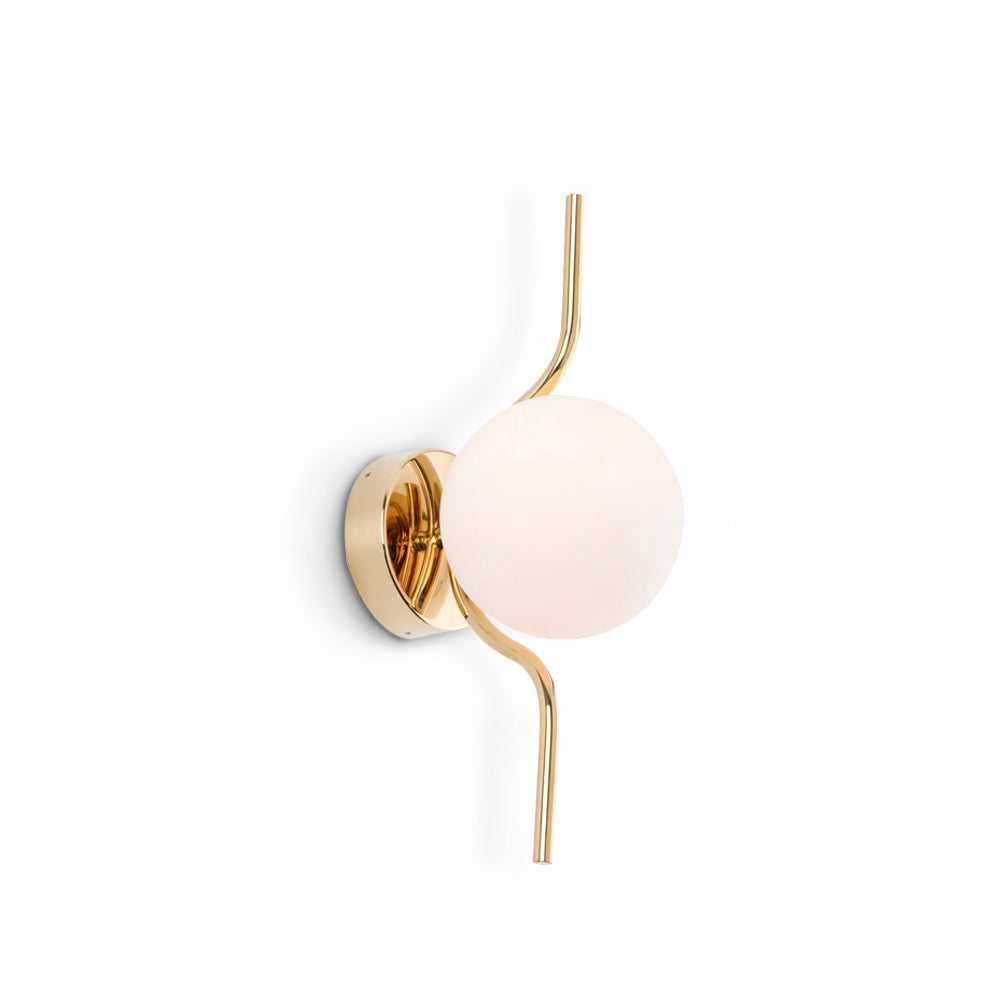 FARNWORTH RUSTIC BRASS WALL SCONCE