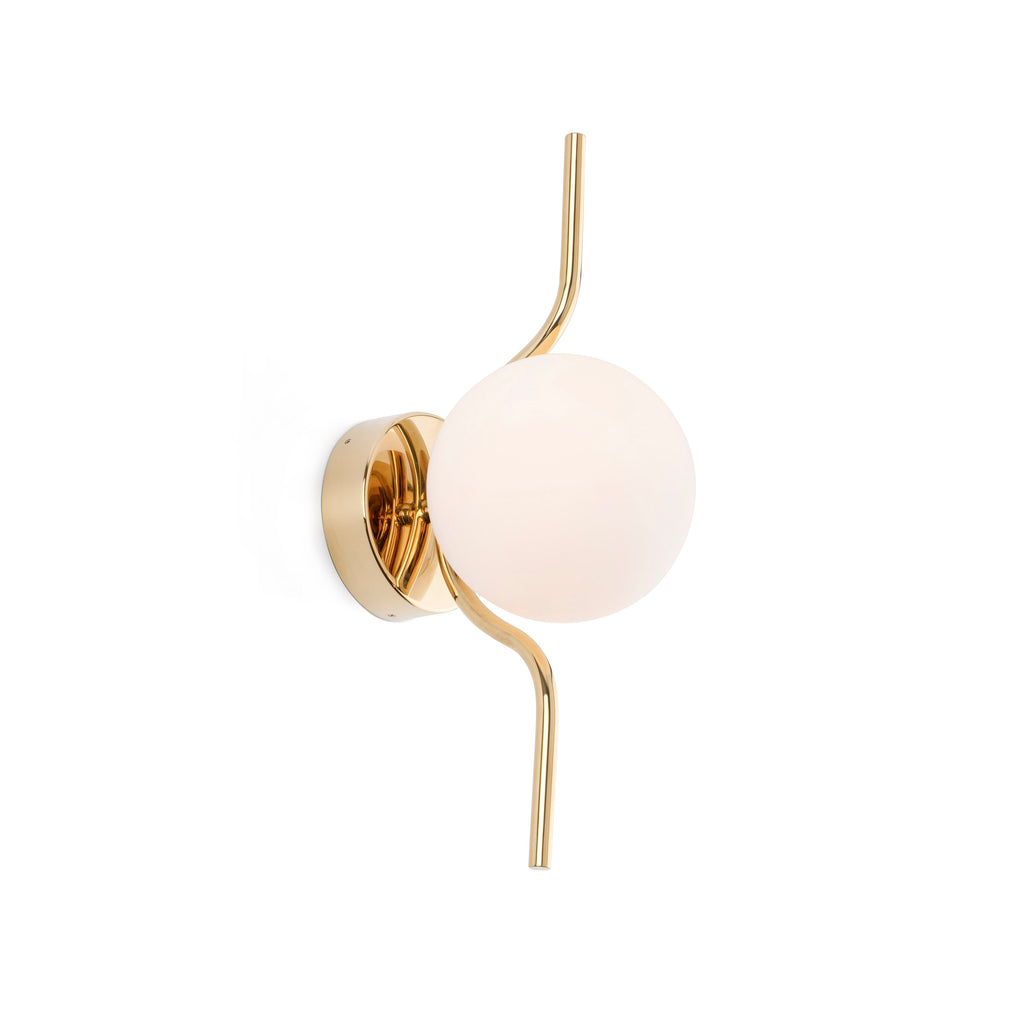 FARNWORTH RUSTIC BRASS WALL SCONCE