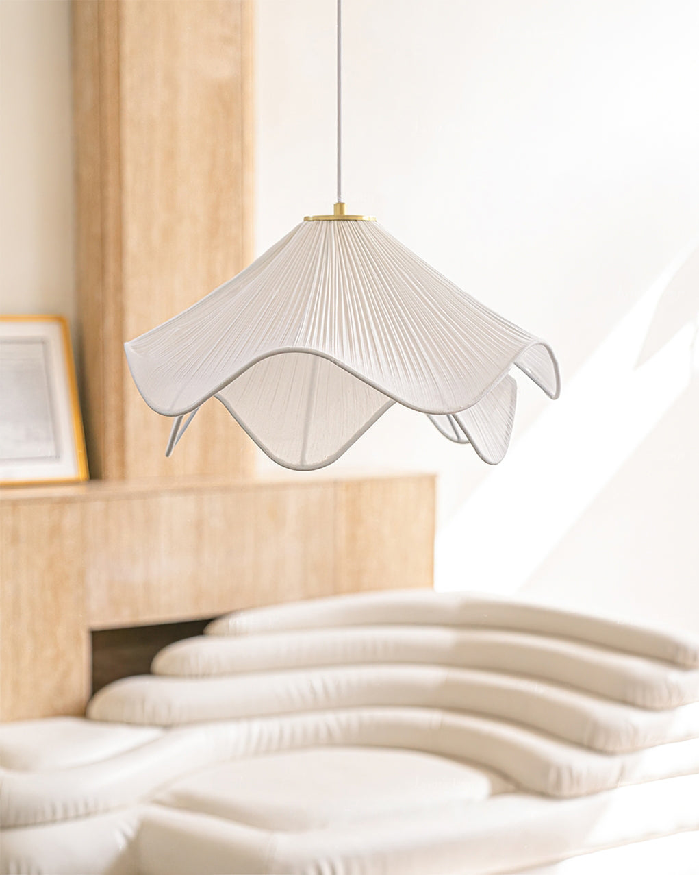 FENWICK HANGING GLASS ORB LANTERN