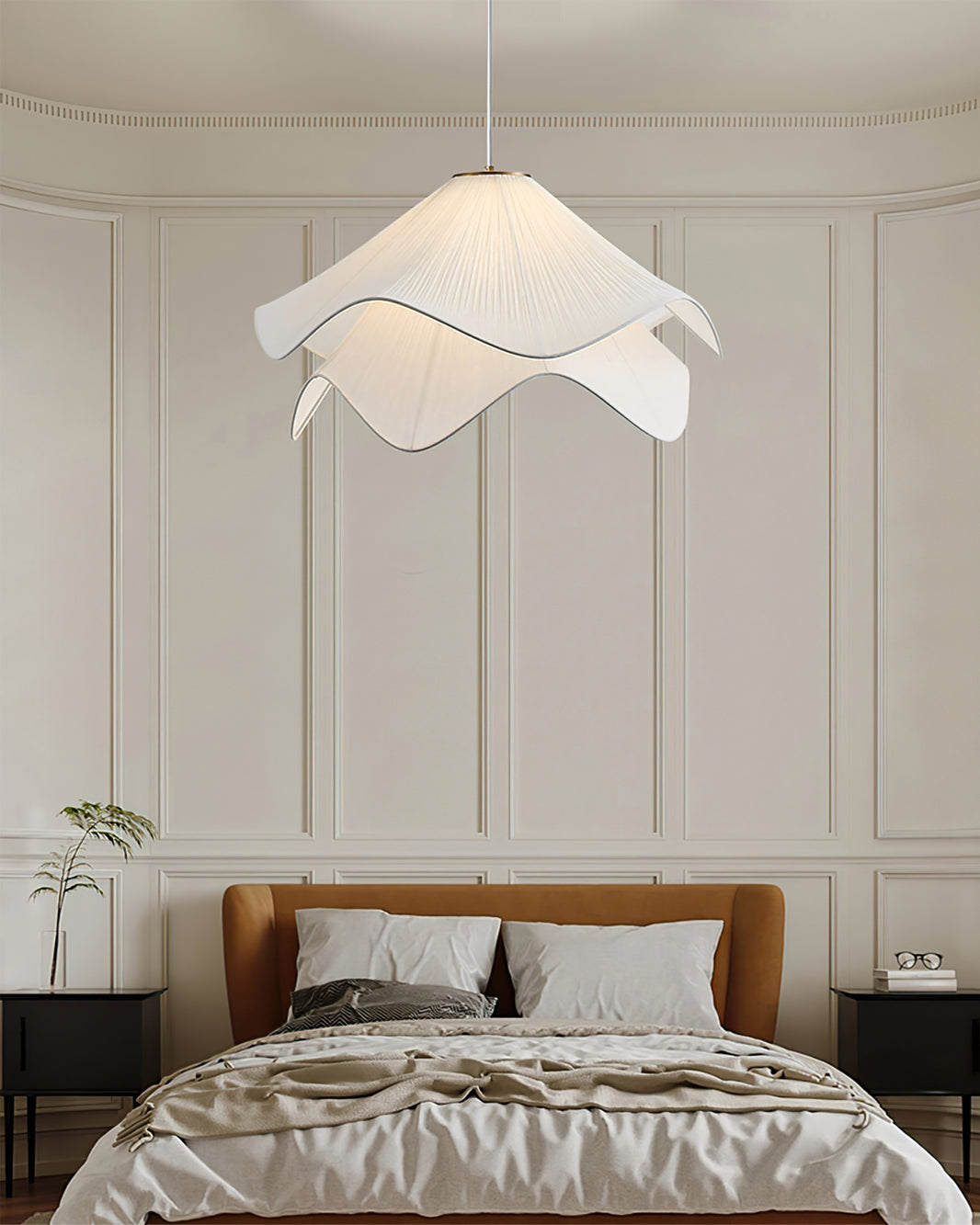 FENWICK HANGING GLASS ORB LANTERN
