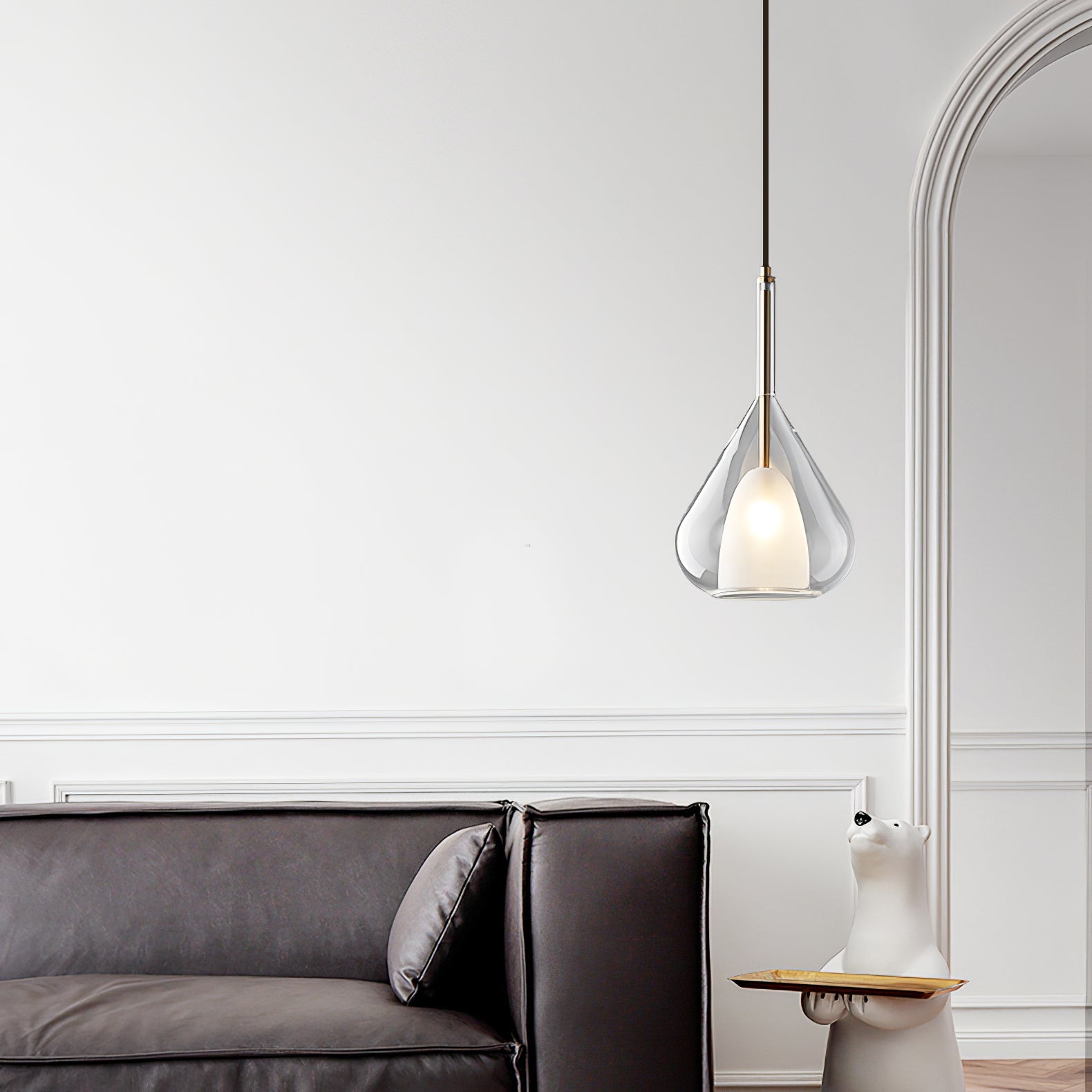 FENWICK BLOOMING GLASS PENDANT LIGHT