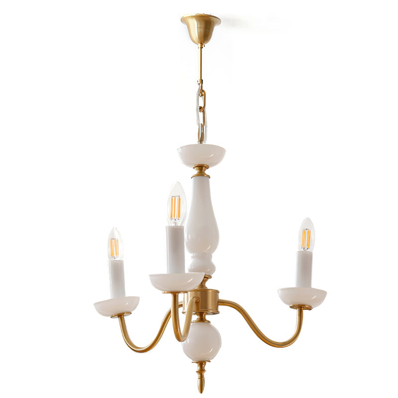 VERITY WAXED AMBER CRYSTAL LANTERN