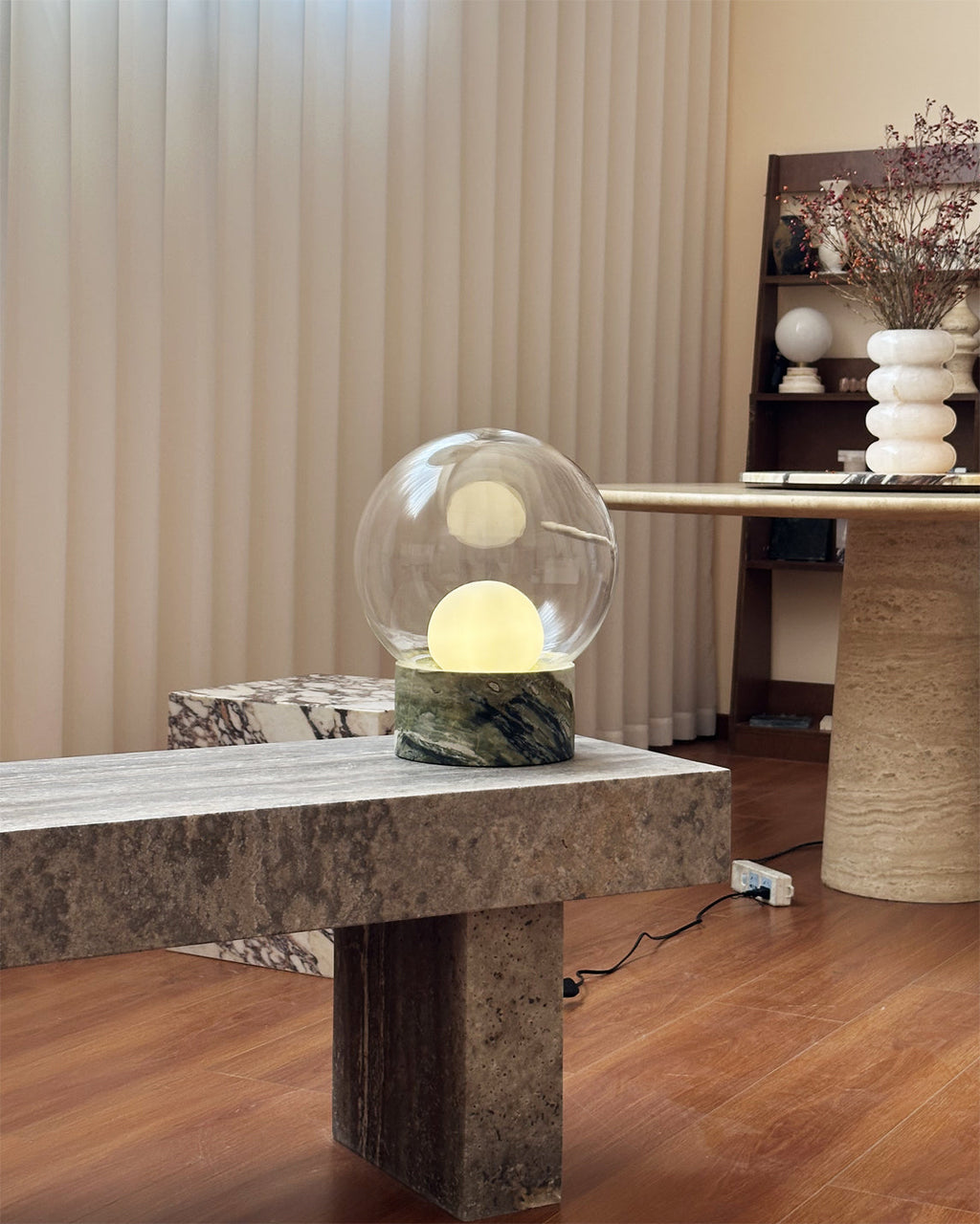 FENWICK FLORAL ACCENT TABLE LAMP