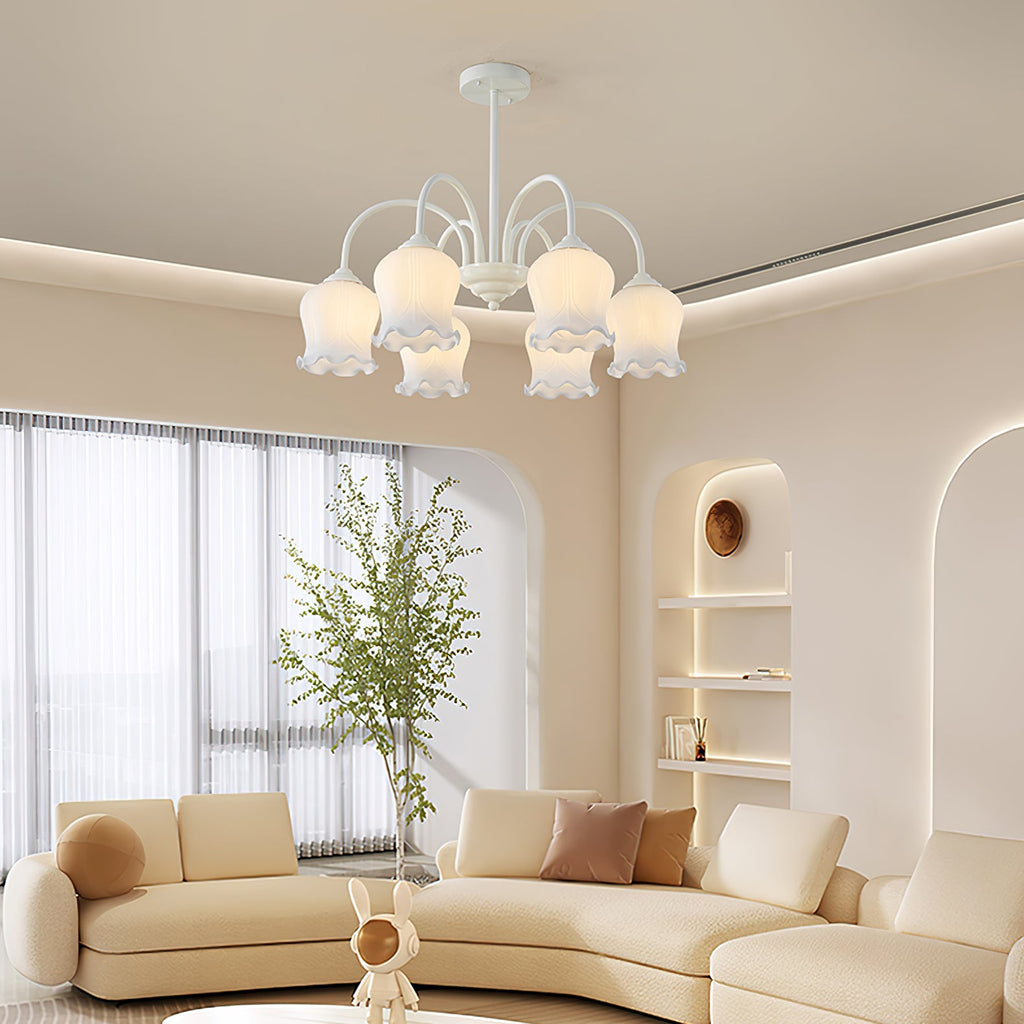 FLORENCE BLOOM CRYSTAL CEILING LIGHT