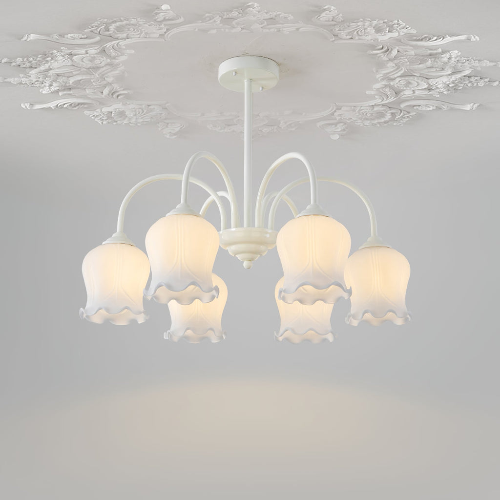 FLORENCE BLOOM CRYSTAL CEILING LIGHT