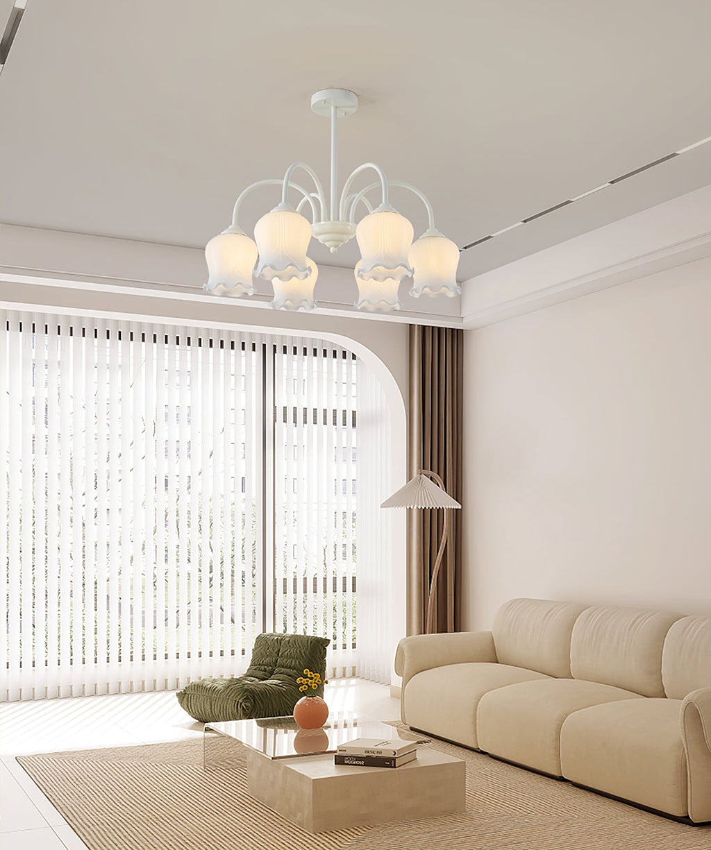 FLORENCE BLOOM CRYSTAL CEILING LIGHT