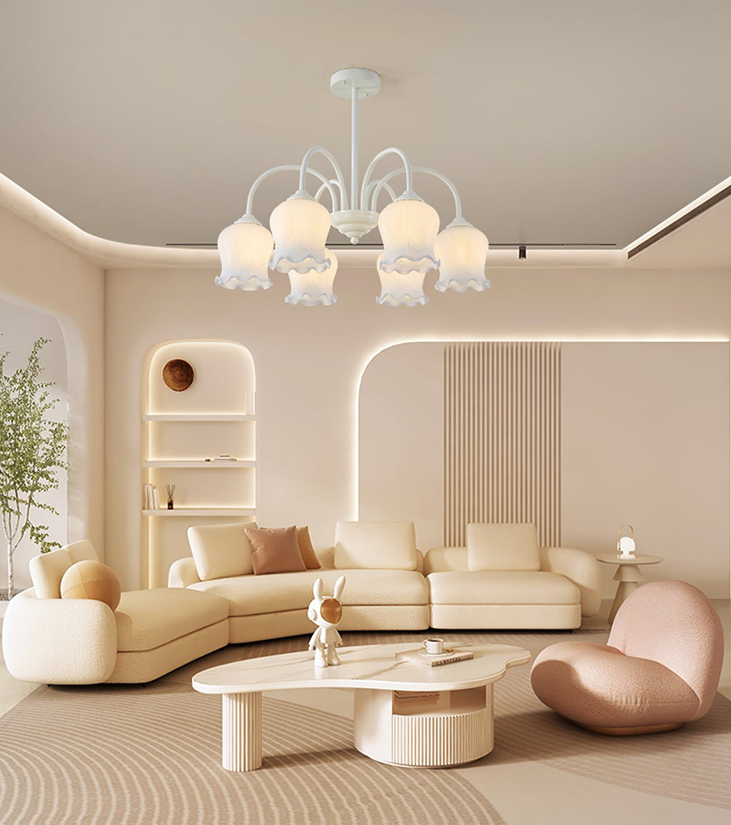 FLORENCE BLOOM CRYSTAL CEILING LIGHT