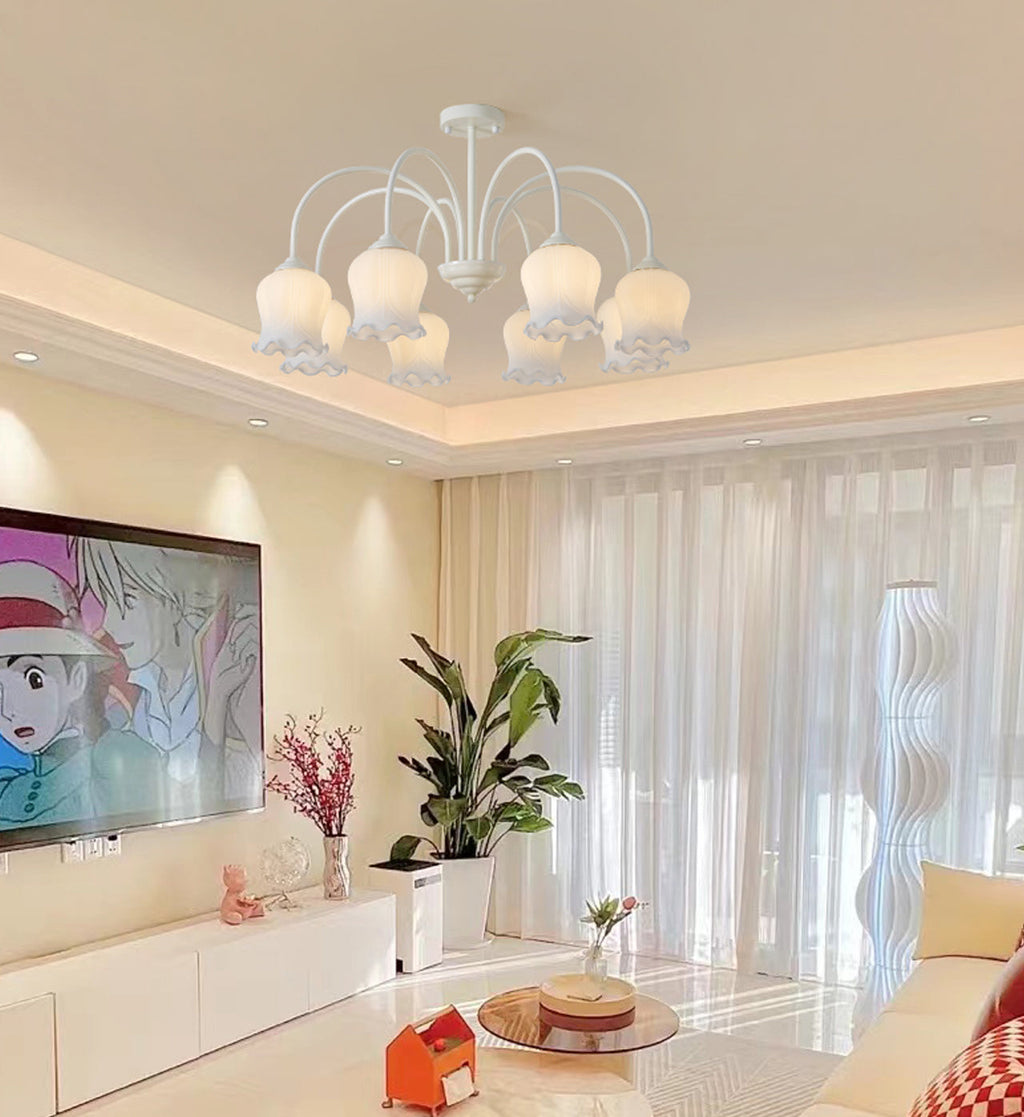 FLORENCE BLOOM CRYSTAL CEILING LIGHT