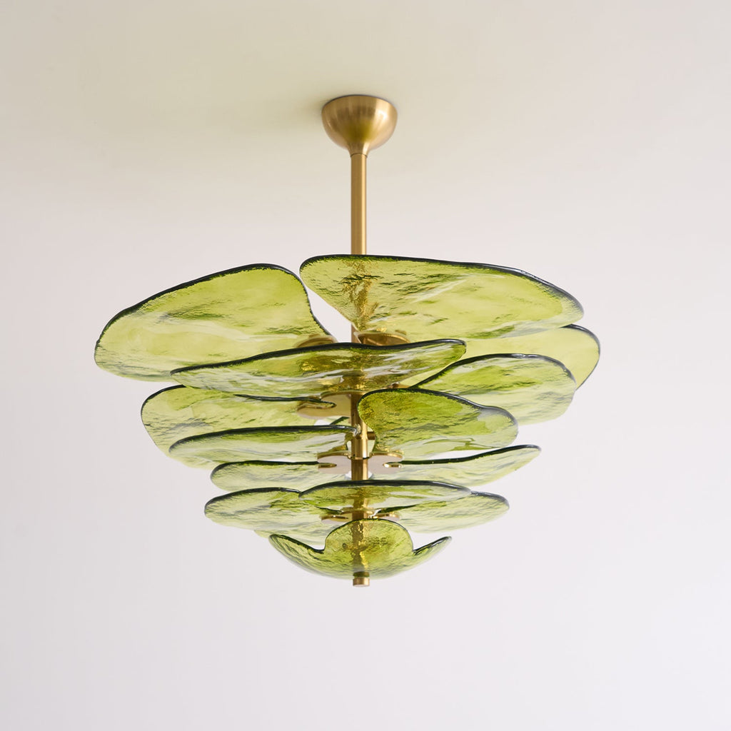Violet Petal Venetian Light Fixture