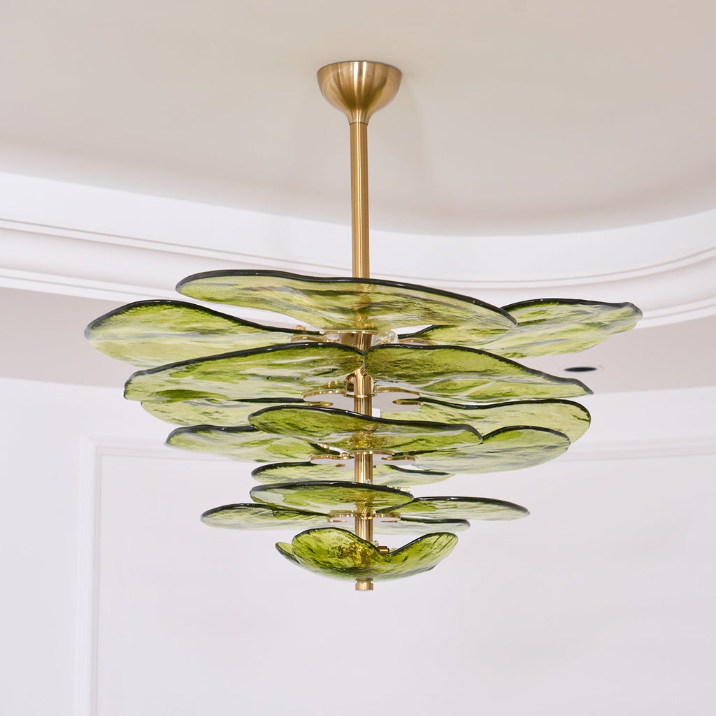 Violet Petal Venetian Light Fixture
