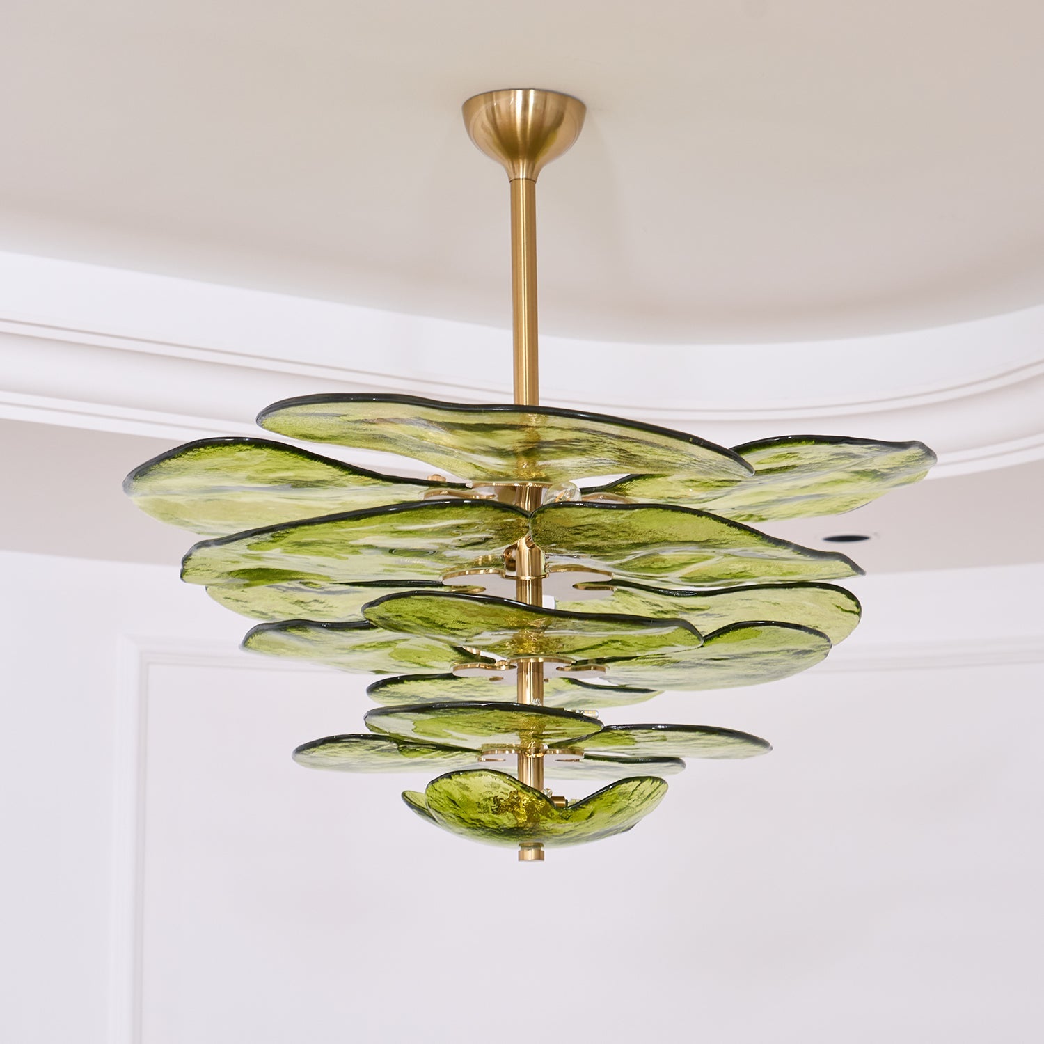 Violet Petal Venetian Light Fixture