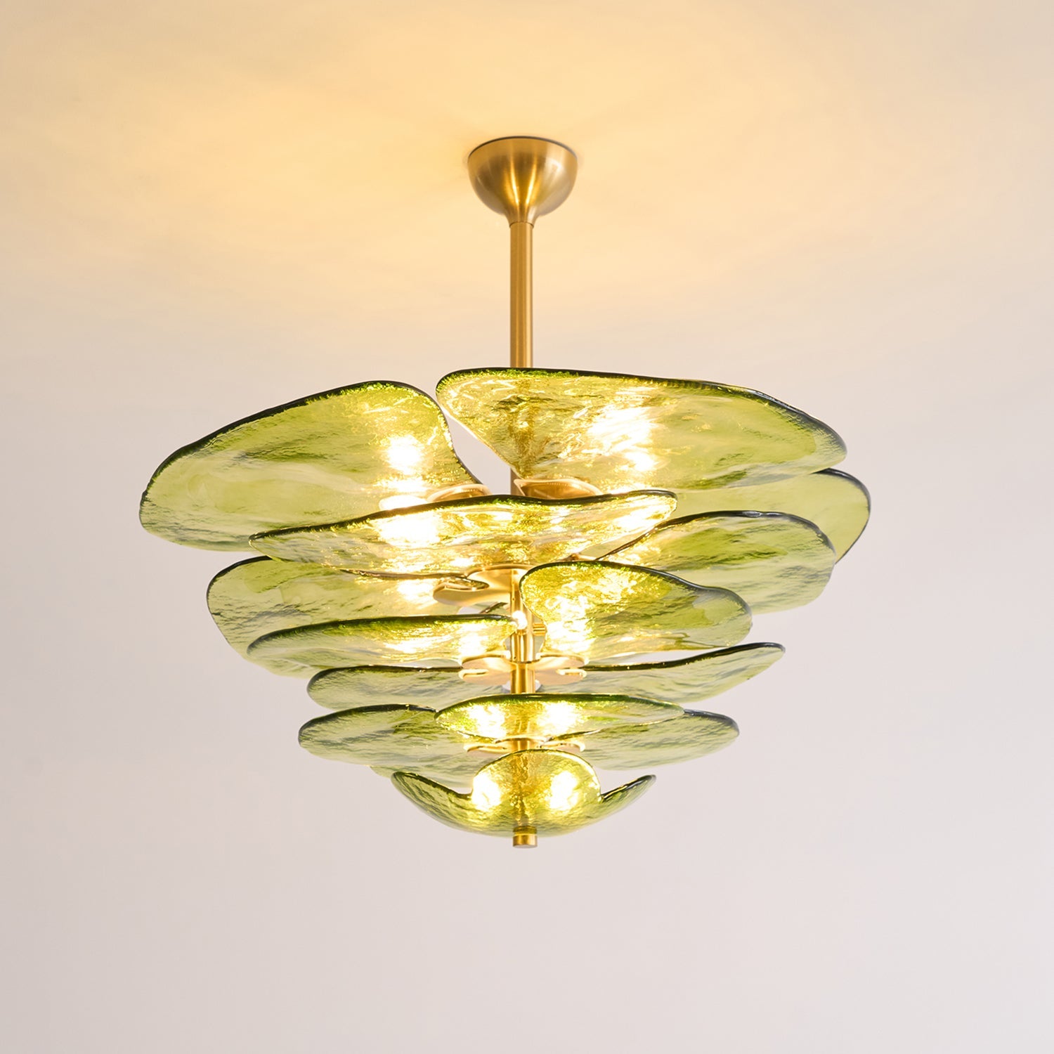Violet Petal Venetian Light Fixture