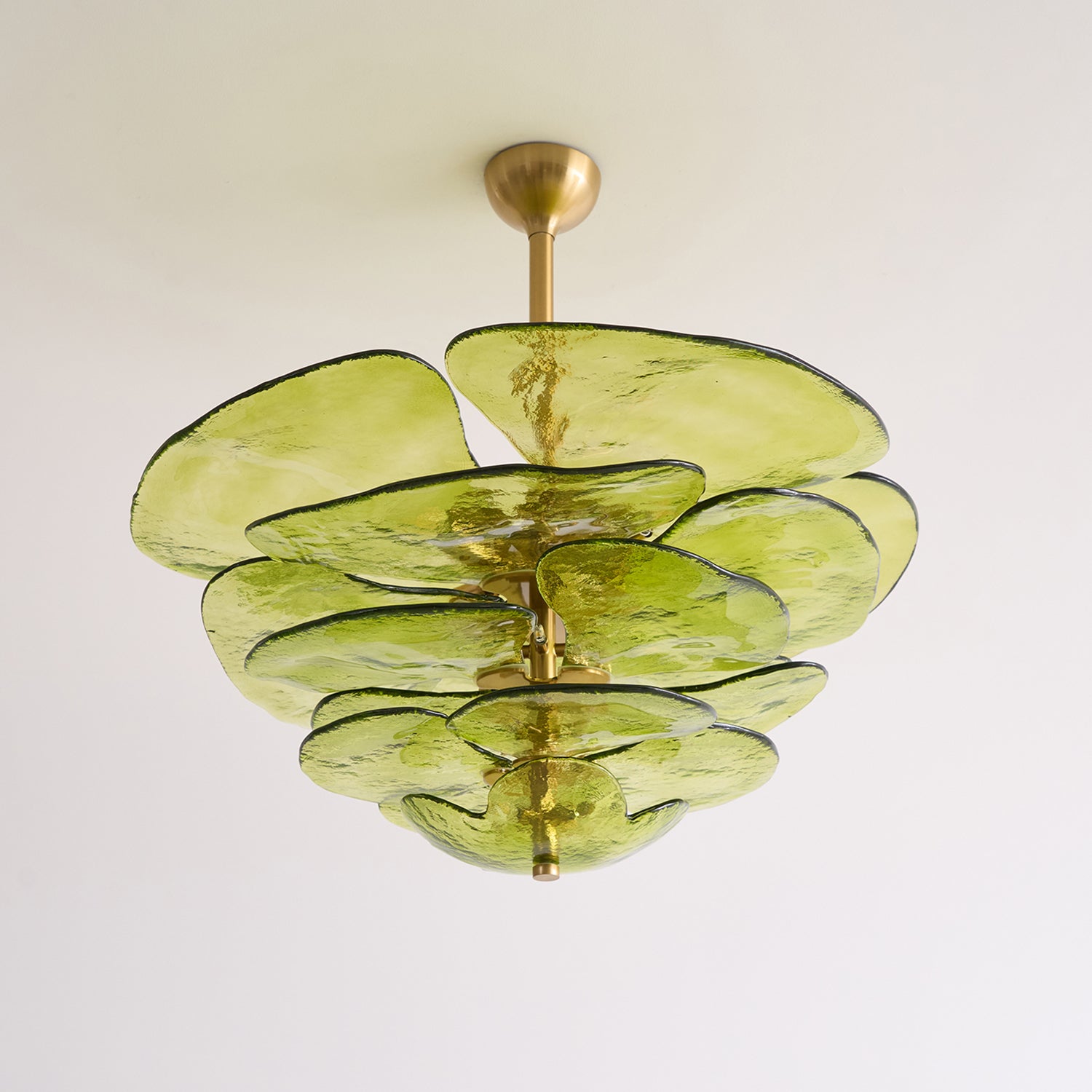 Violet Petal Venetian Light Fixture