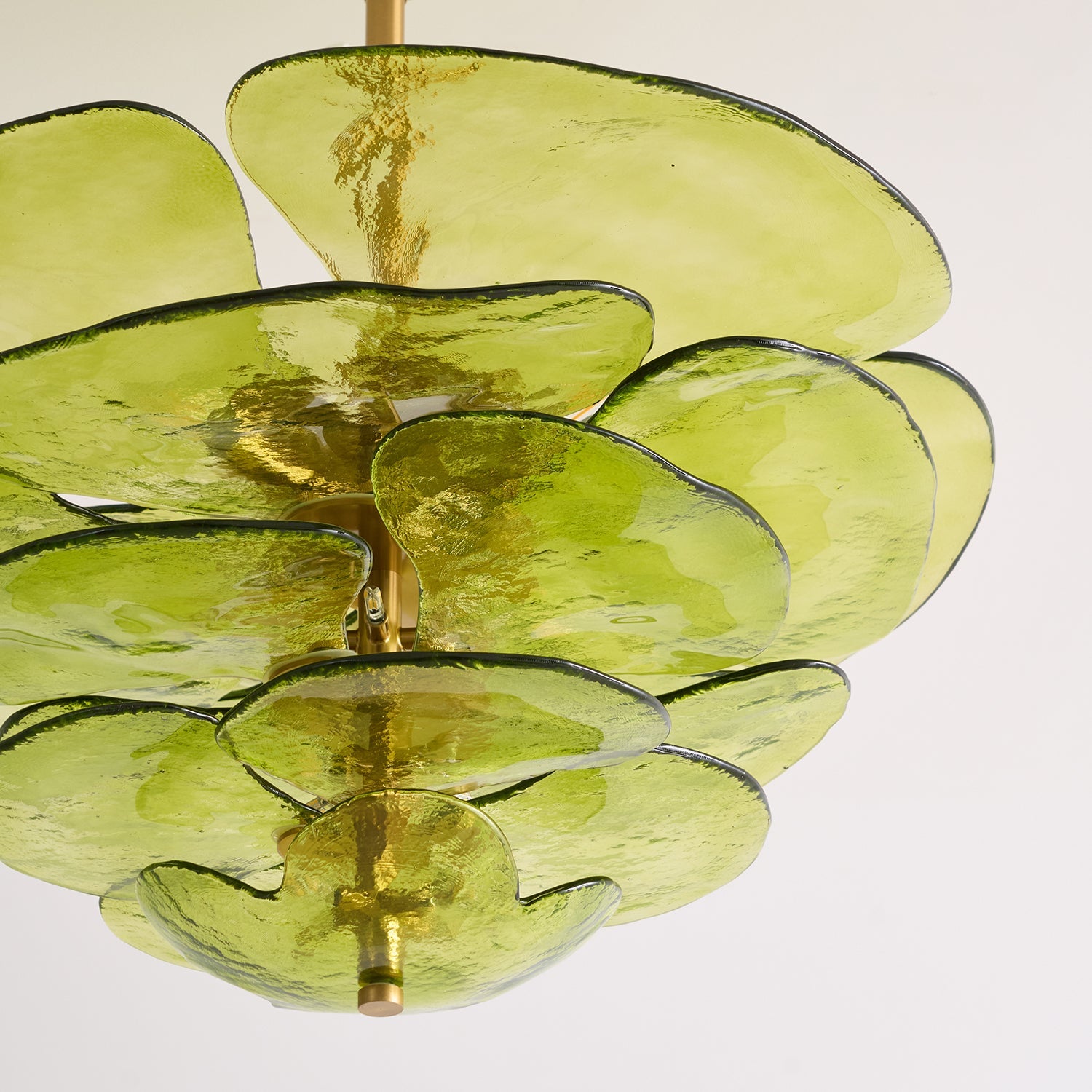 Violet Petal Venetian Light Fixture