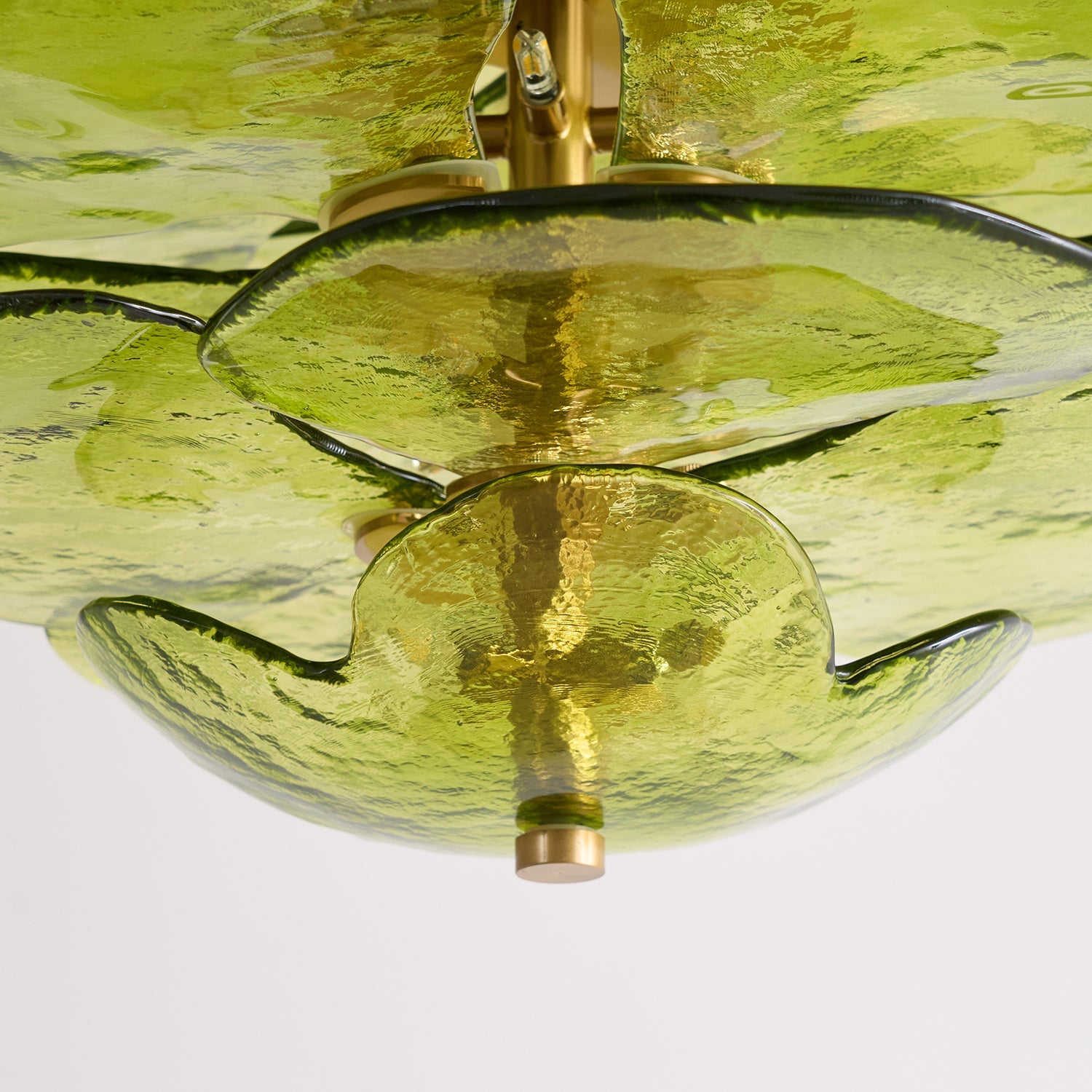 Violet Petal Venetian Light Fixture