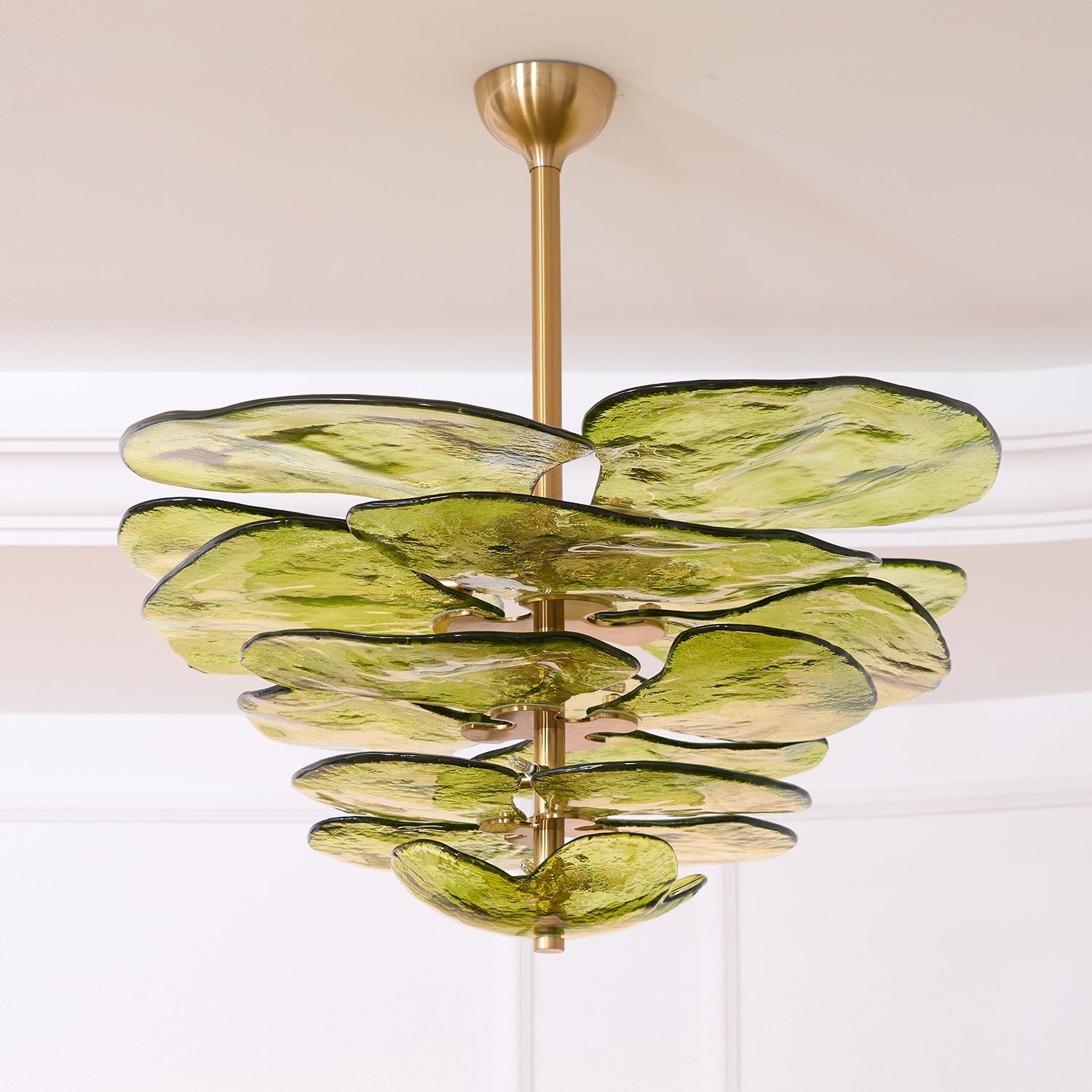Violet Petal Venetian Light Fixture