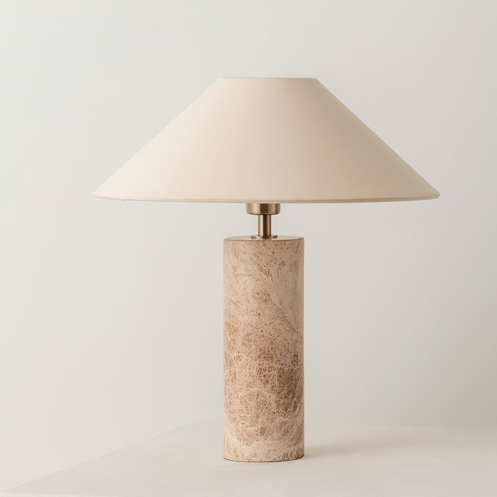 VANDERBILT CERAMIC ILLUMINATED COLUMN LAMP