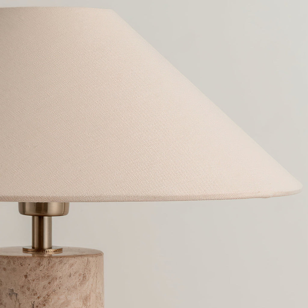VANDERBILT CERAMIC ILLUMINATED COLUMN LAMP