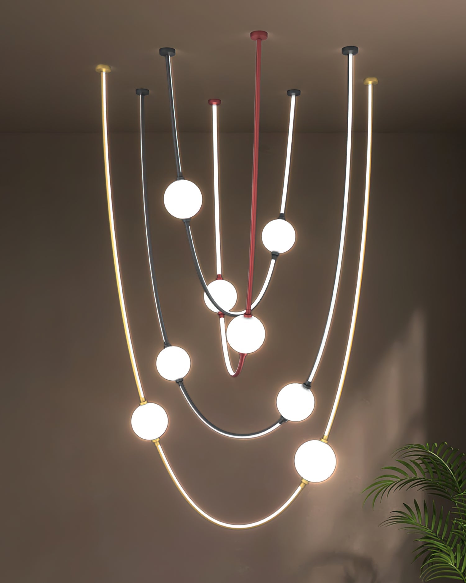 Vespera Wave Pendant Light