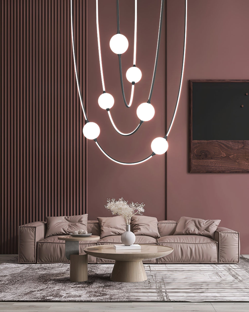 Vespera Wave Pendant Light