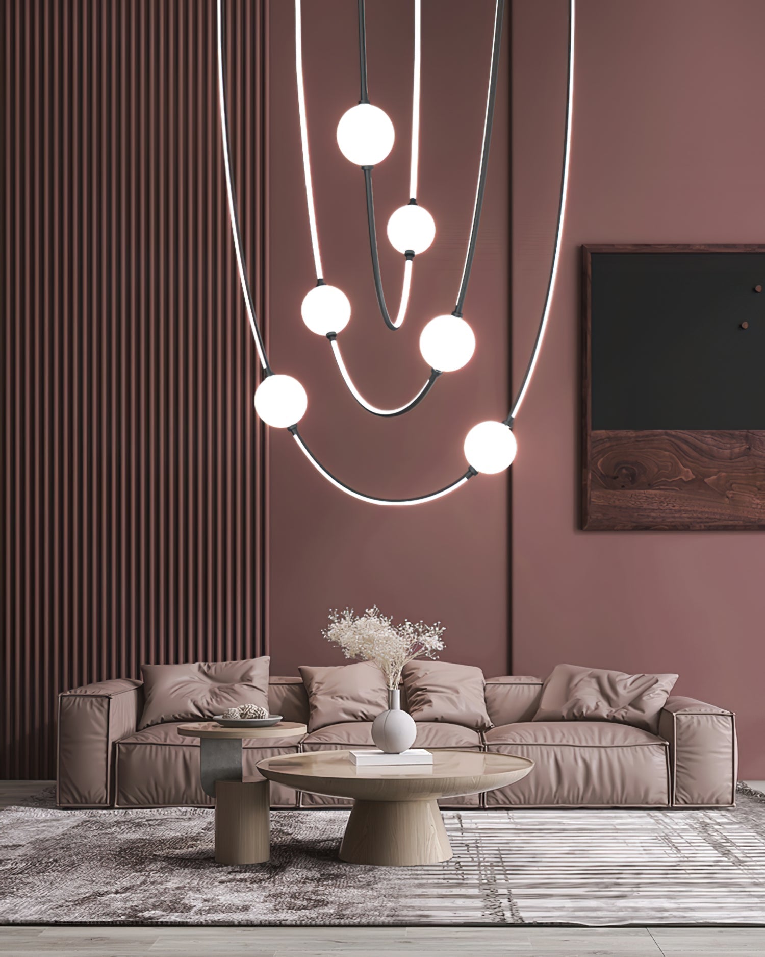 Vespera Wave Pendant Light