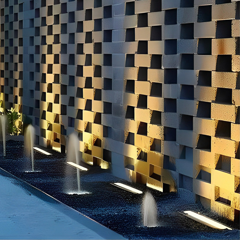 WINDSOR VISTA RECTANGULAR OUTDOOR LED WALL WASHER LIGHTS