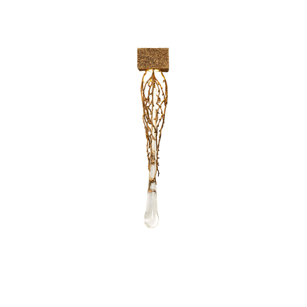 RIVERTON GLASS DROPLET WALL SCONCE