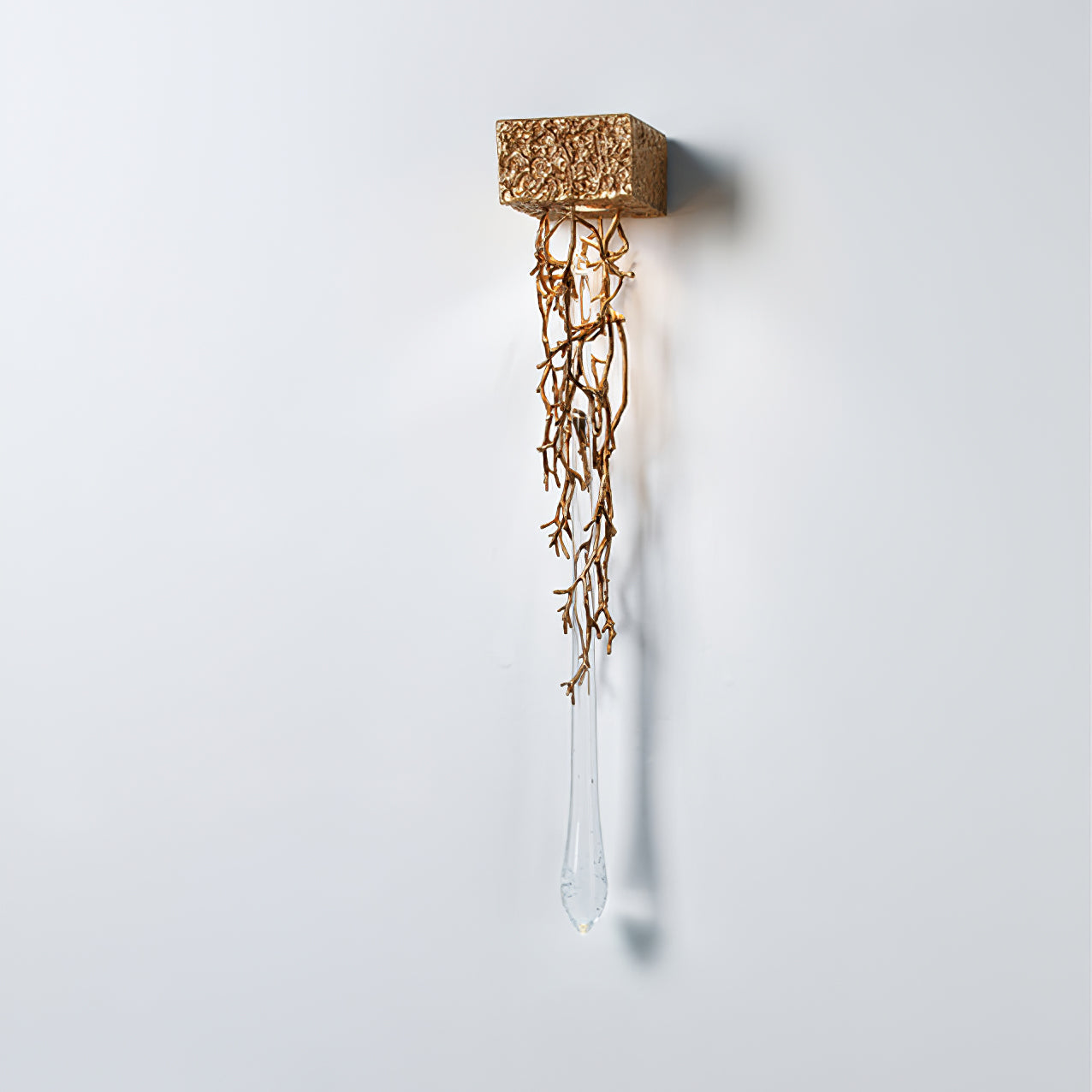 RIVERTON GLASS DROPLET WALL SCONCE