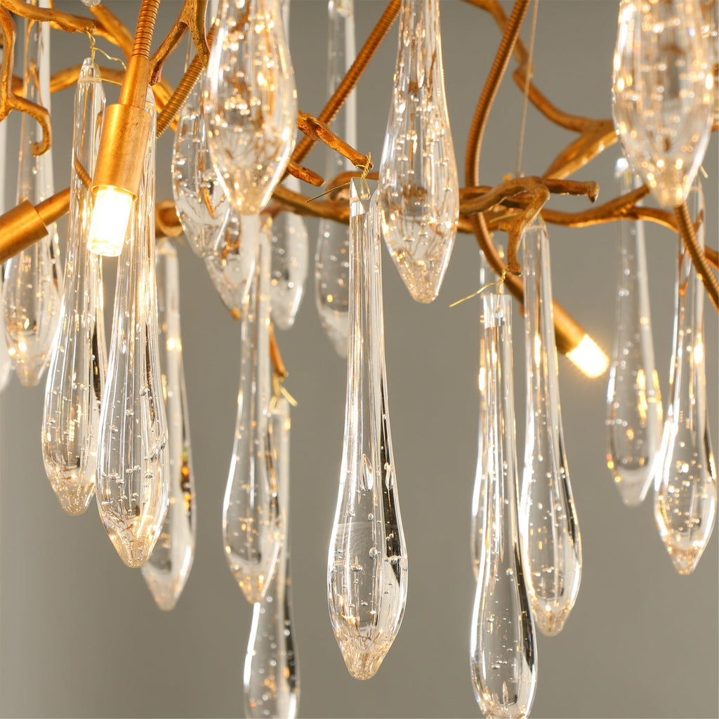 WINTHROP CRYSTAL LANTERN CHANDELIER