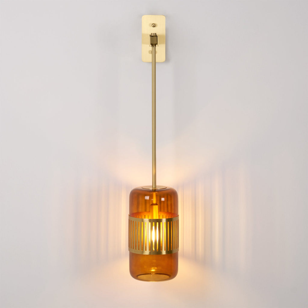FENWICK SCULPTED IRON WALL SCONCE